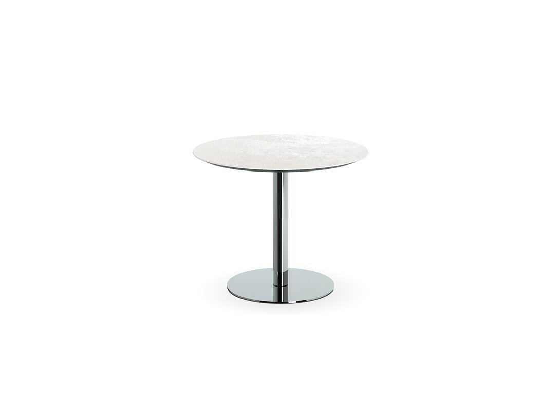 Столик ET FLAT d50x45 cm (White Pearl)